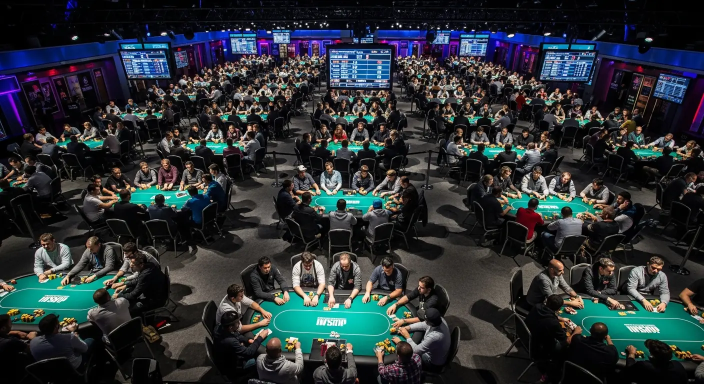 WSOP 라스베이거스 메인 토너먼트 홀