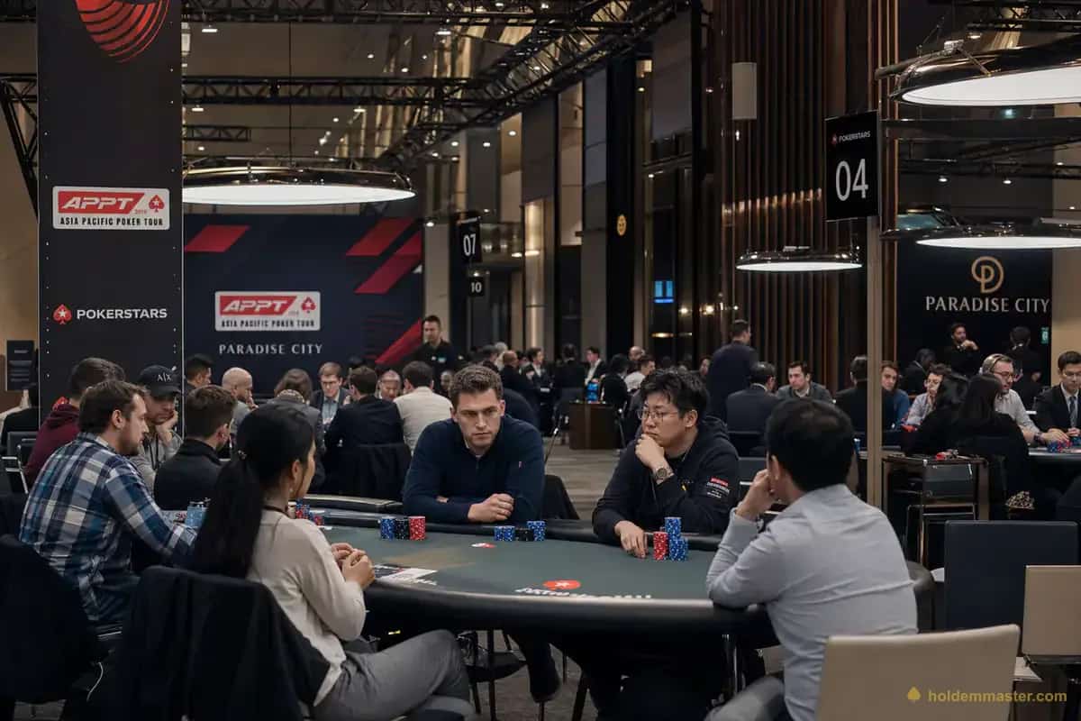 APPT 코리아 2026 파라다이스 시티 카지노 — PokerStars APPT 토너먼트 현장