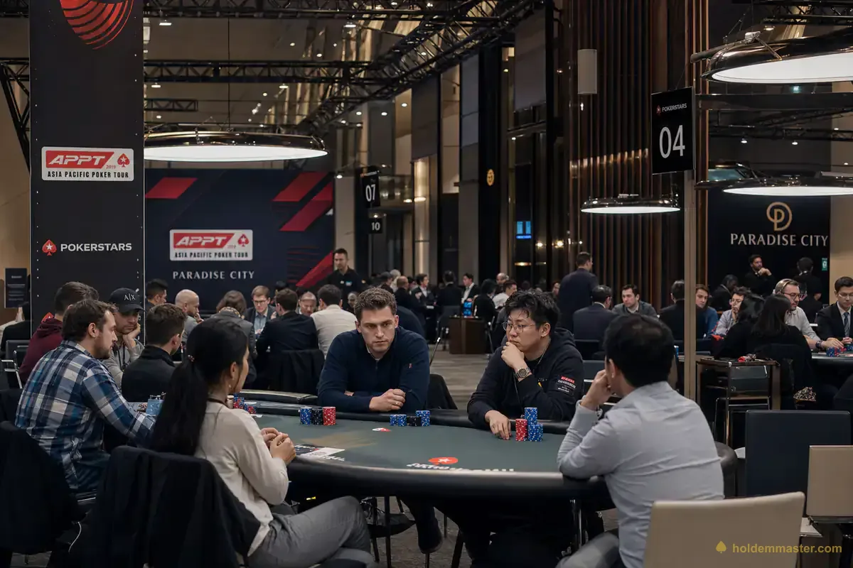 APPT 코리아 2026 파라다이스 시티 카지노 — PokerStars APPT 토너먼트 현장