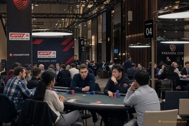 APPT 코리아 2026 PokerStars 토너먼트 — 파라다이스 시티 카지노 포커룸