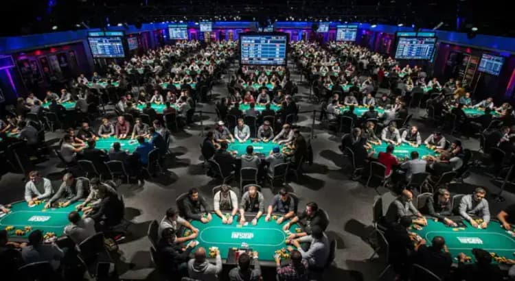WSOP 라스베이거스 메인 토너먼트 홀