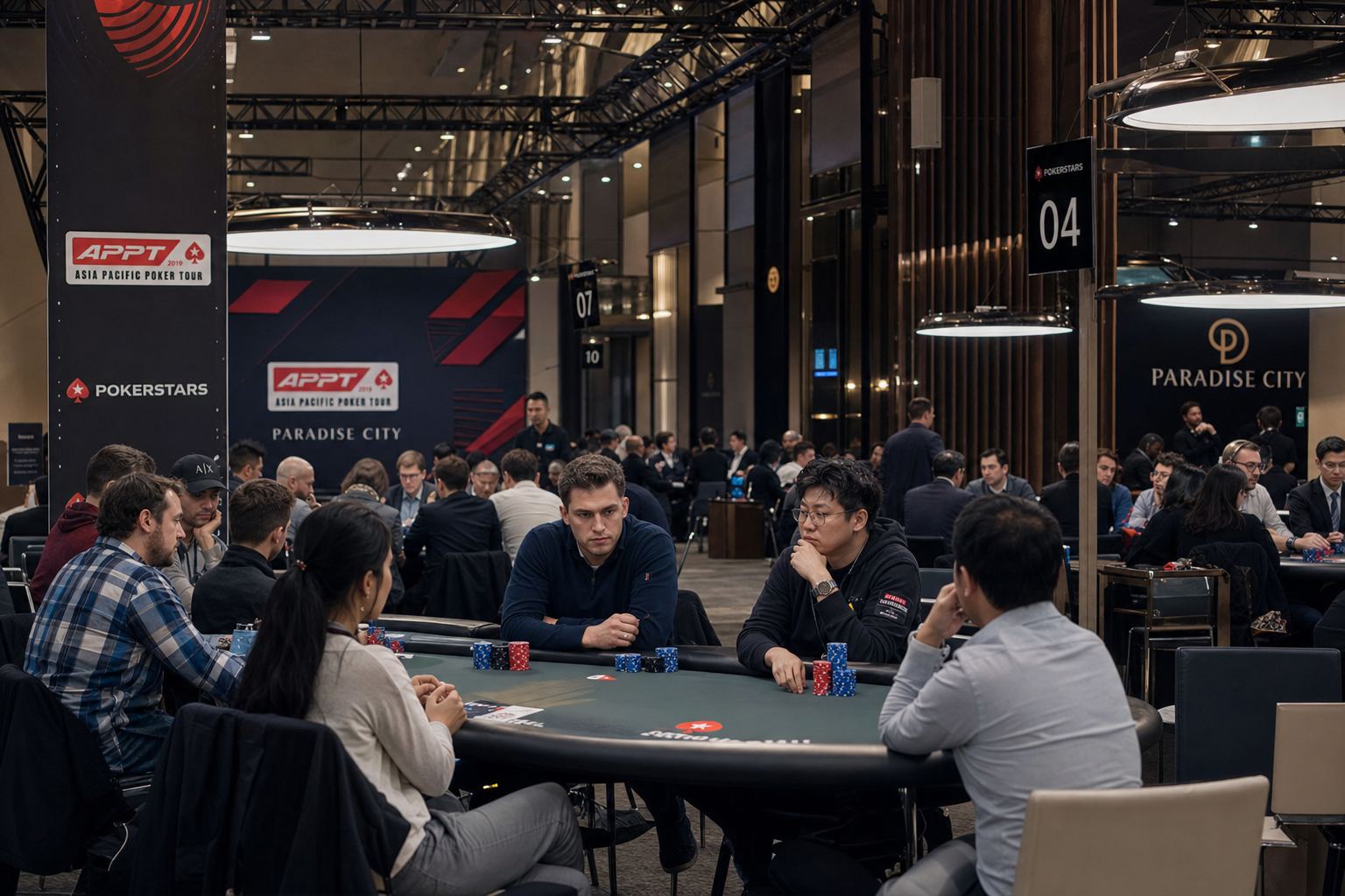 APPT 코리아 2026 PokerStars 토너먼트 — 파라다이스 시티 카지노 포커룸