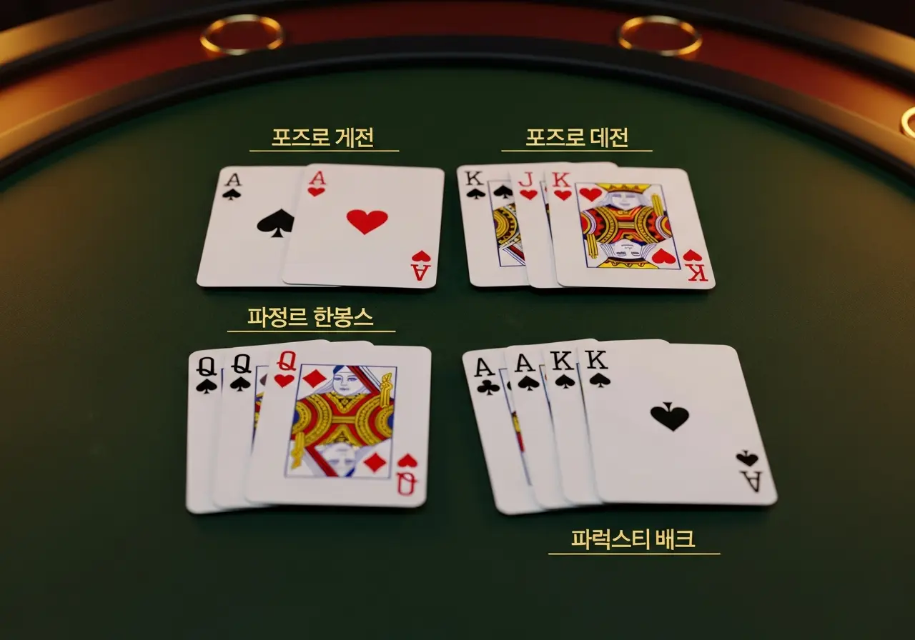AA·KK·QQ·AK 프리미엄 핸드