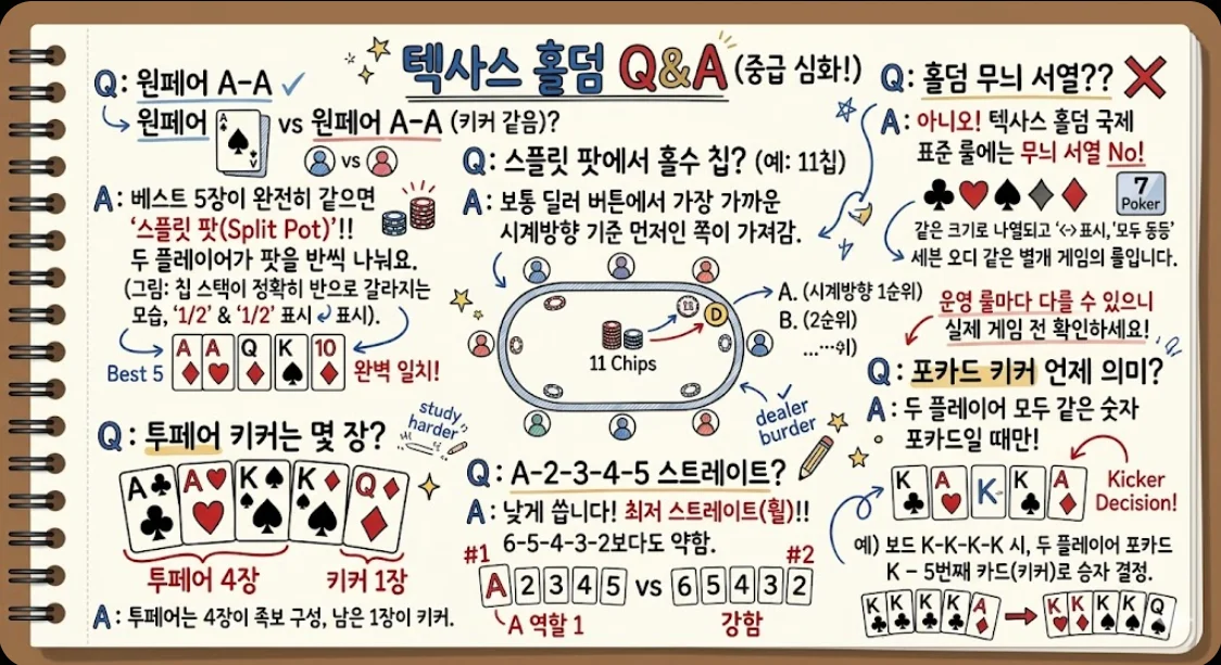 타이브레이크 FAQ 핵심 요약 카드